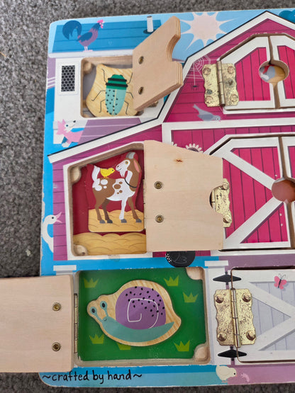 Melissa and doug barn board