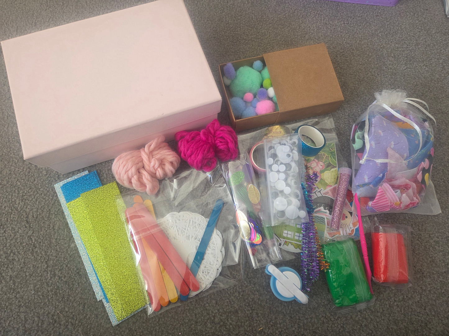 Craft kit- pink box