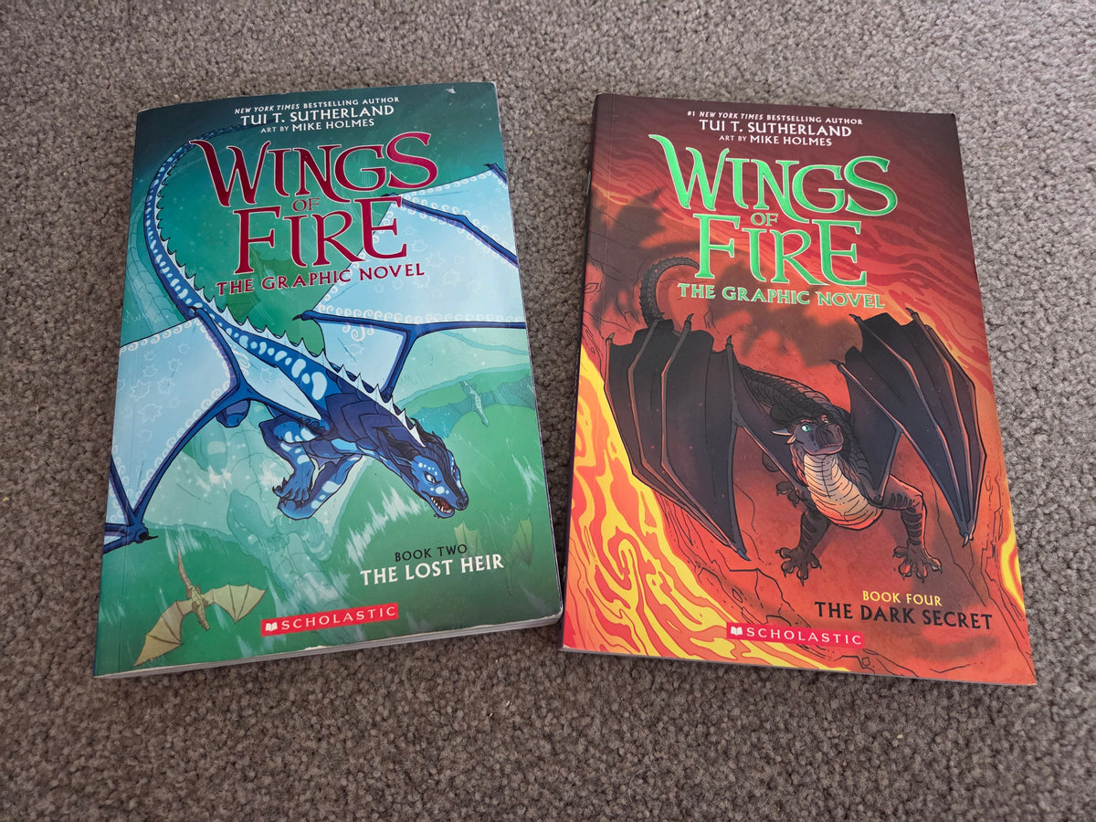Wings of fire graphic novel bundle