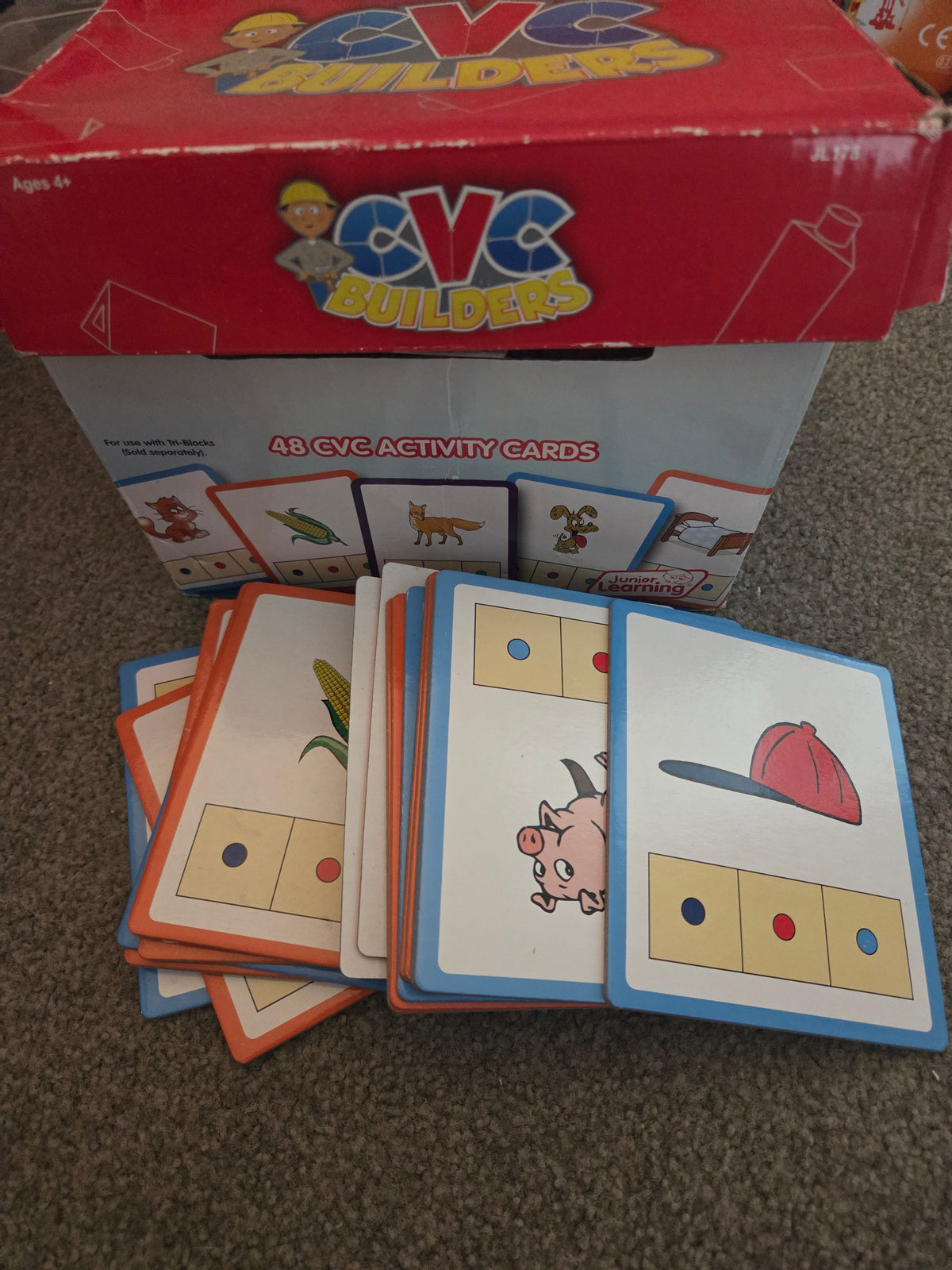 Box of CVC cards
