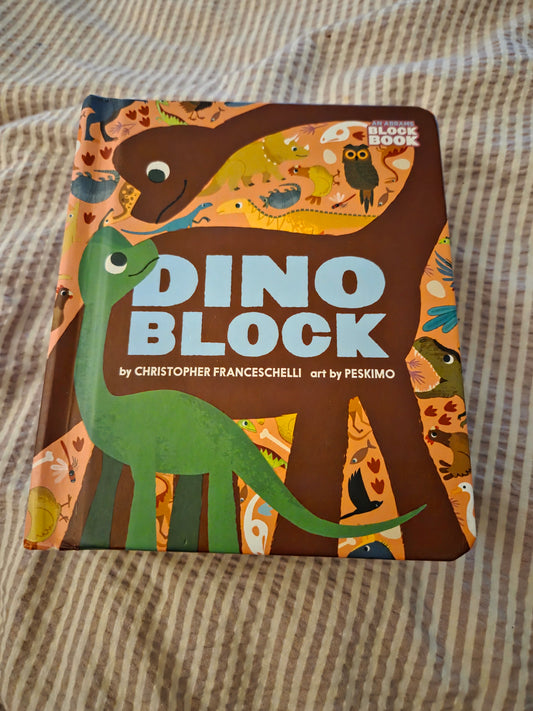 Dino block book