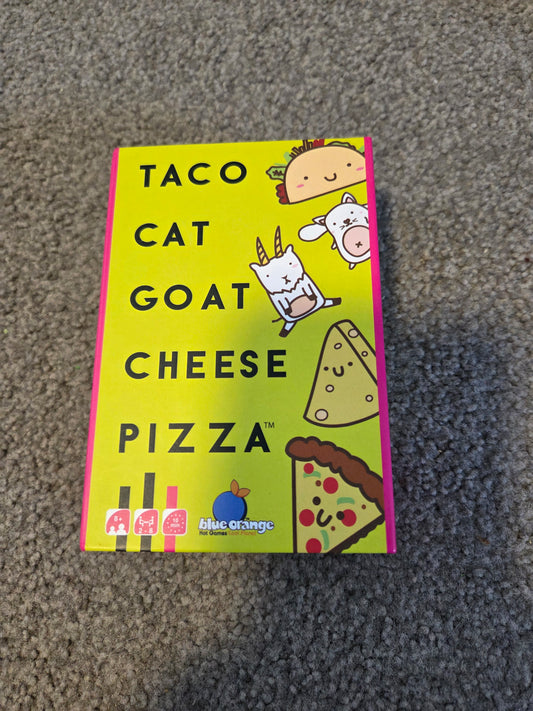 Taco cat goat cheese pizza card game