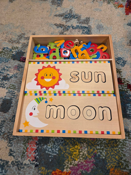 Melissa and doug spelling boards
