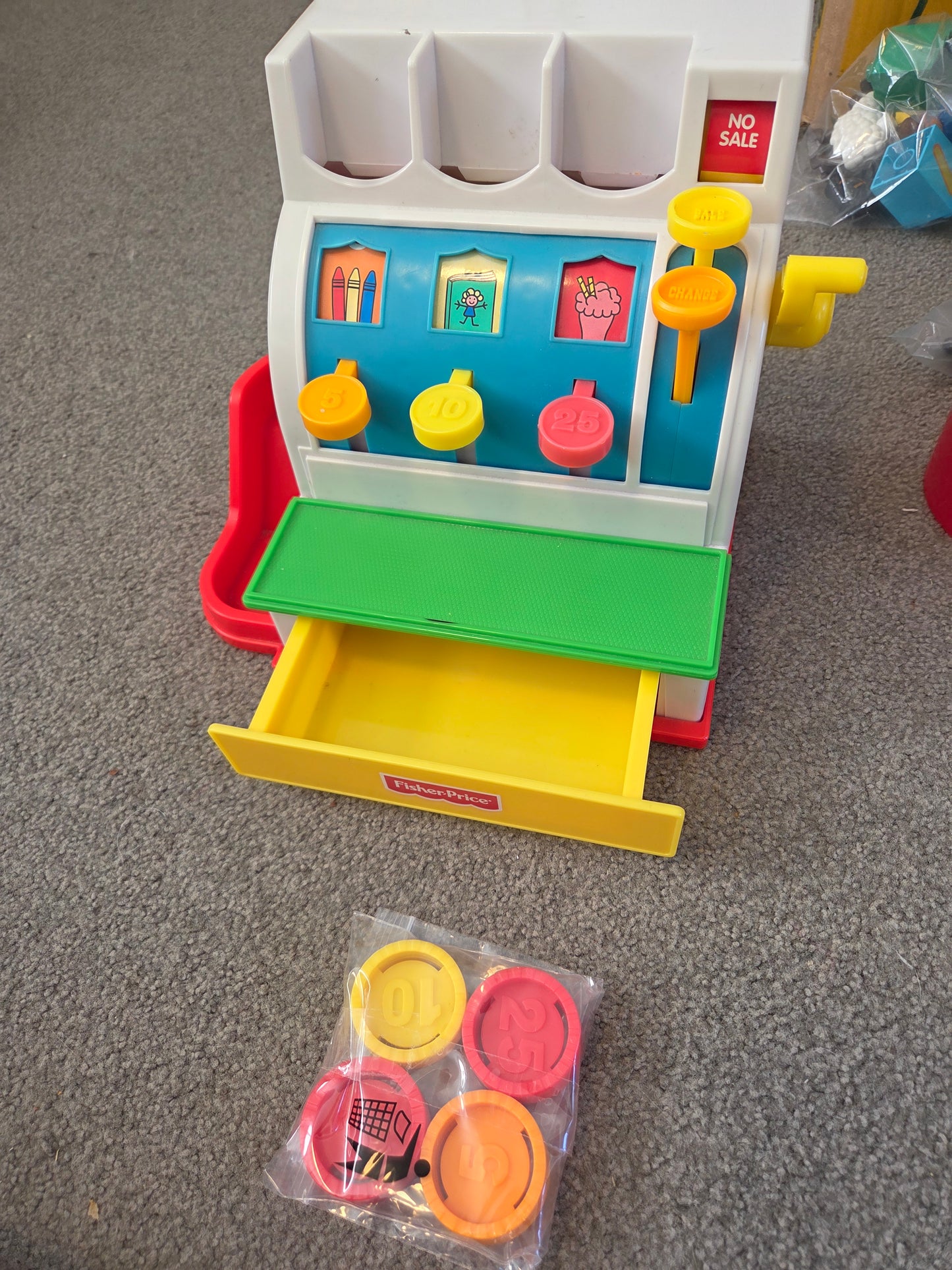 Fisher price cash register