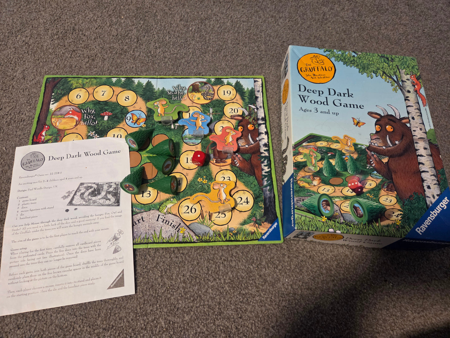 The gruffalo board game