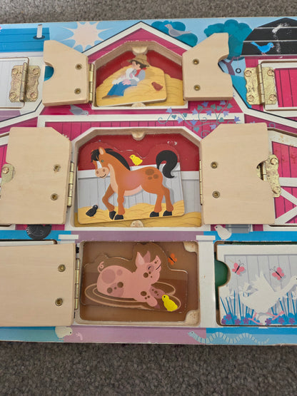 Melissa and doug barn board