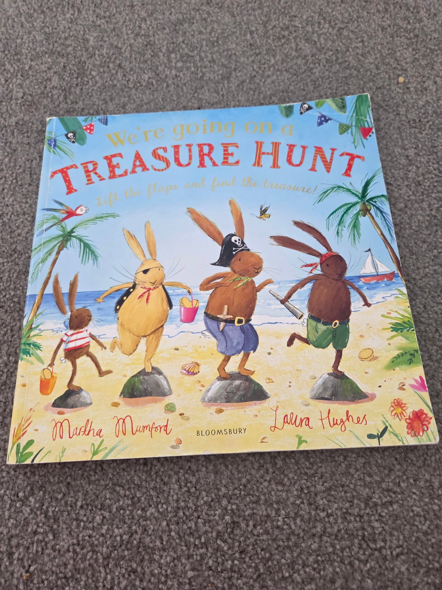 We're going on a treasure hunt