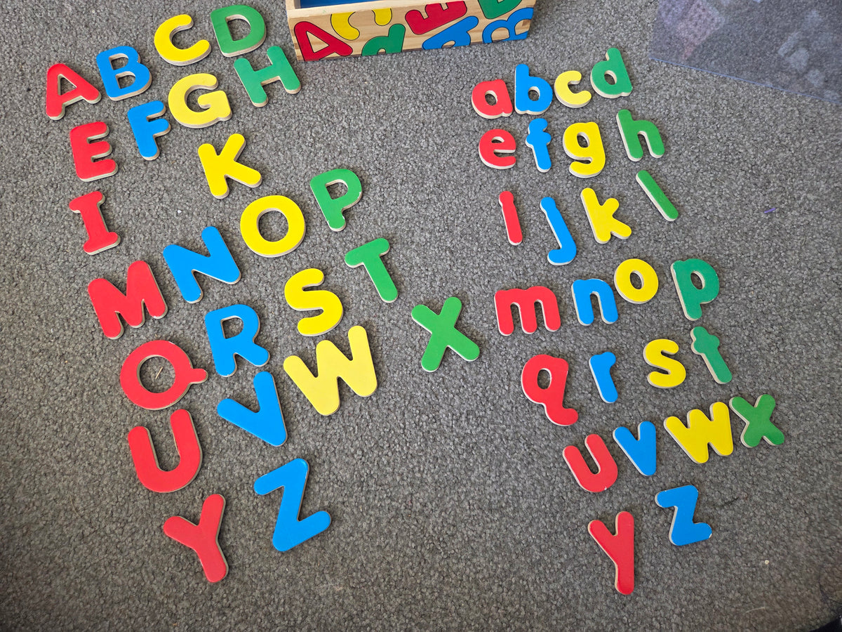 Melissa and doug alphabet magnets