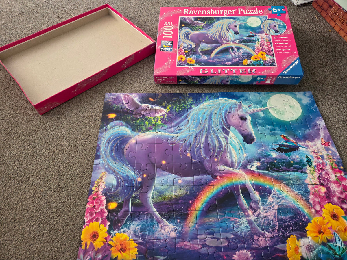 Ravensburger unicorn glitter puzzle